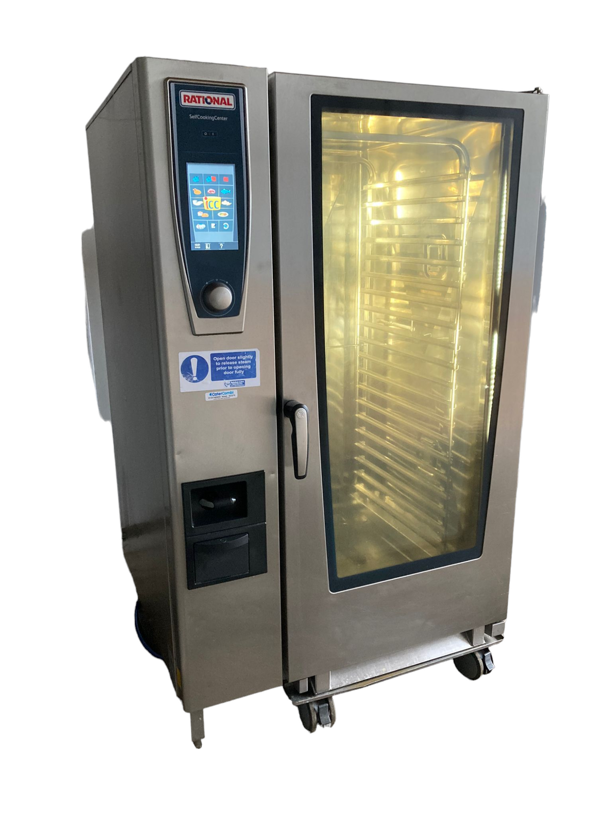 First Rationale Oven Rational SCC WE Care Control 40 Grid Gas – Used Rational Ovens