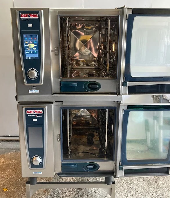 Rational SCC WE Stacked 2 x 6 Grid Electric 3 Phase – Used Rational Ovens
